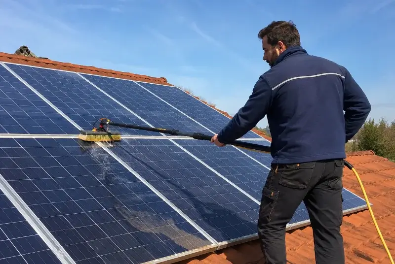 Nettoyage et entretien de panneaux solaires à Montreuil